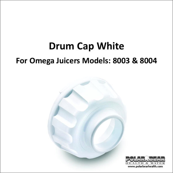 Drum Cap White 8000 Series