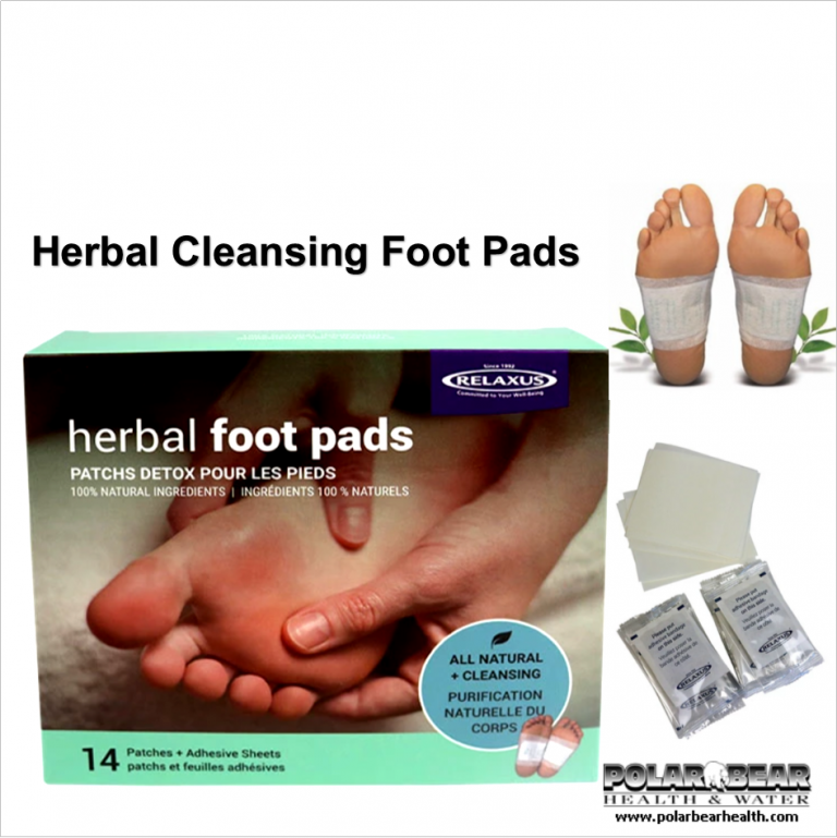 Herbal Cleanse Foot Pads | Polar Bear Health & Water | Edmonton Alberta