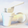 Faucet for water cooler white/white 3/8FTx1/2fp