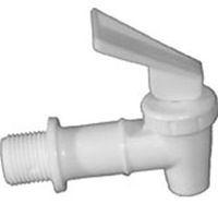 Cooler Faucet Male - white/white