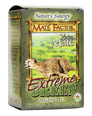 Mate Factor – Extreme Green Organic Tea – 20 bags