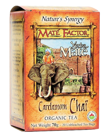Mate Factor – Cardamom Chaii Tea – 20 bags