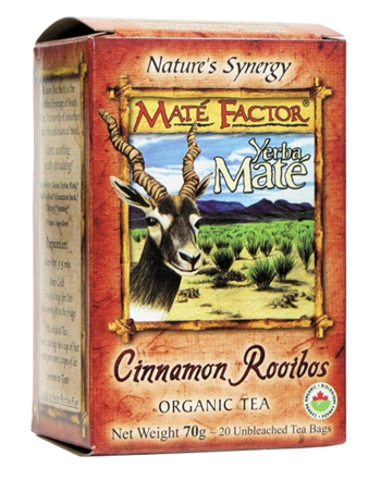 Mate Factor – Cinnamon Rooibos Tea – 20 bags
