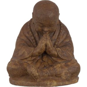 Statue Praying Monk #33695