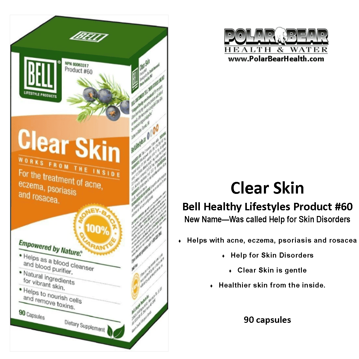 Bell #60 Clear Skin