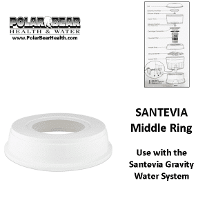 Santevia Middle Ring For Gravity Filter System