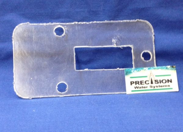 Part Reset Switch Plate Lexan Precision