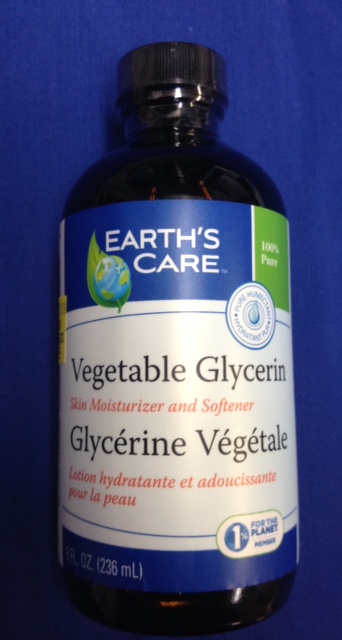 Earths Care Vegetable Glycerin 8 fl.oz.