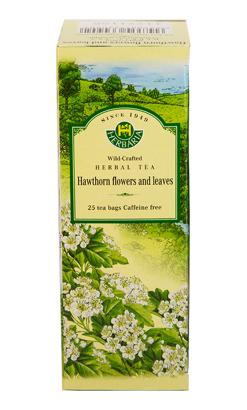 Herbaria Hawthorn Flowers and Leaves 25 tea bags