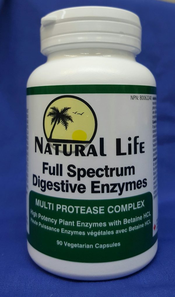 Full Spectrum Digestive Enzymes – Natural Life