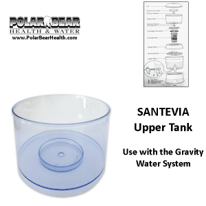 Santevia Upper Tank For Gravity System