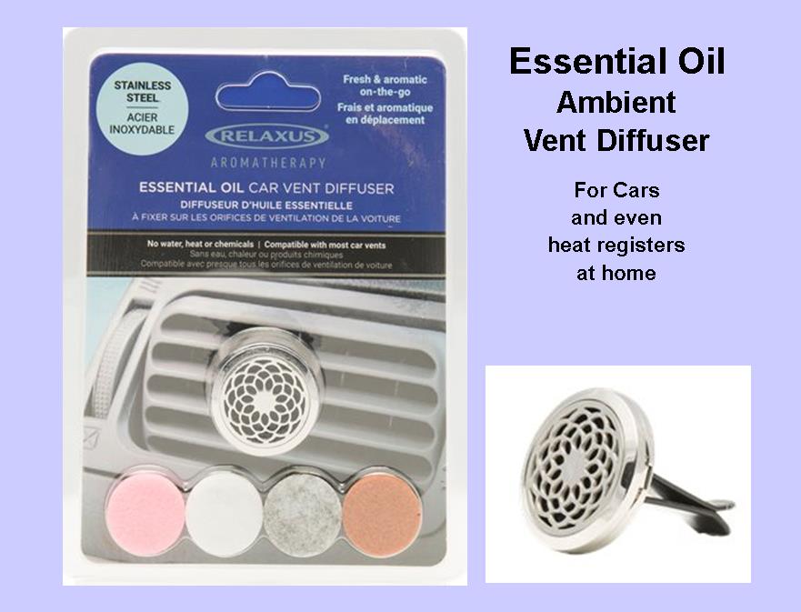 Aromatic Car Diffuser Stainless Steel