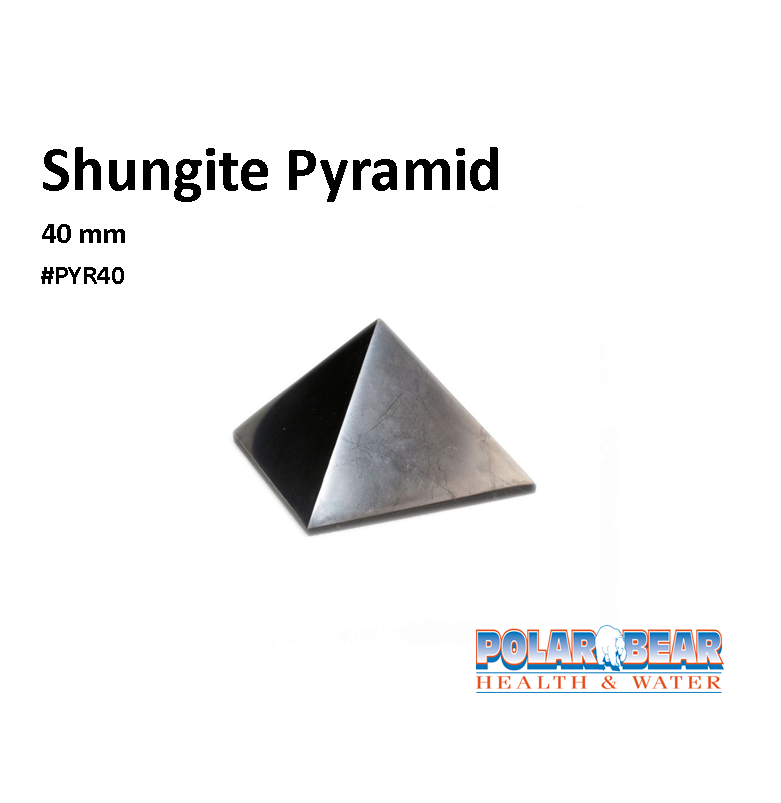 Pyramid made of SHUNGITE 40 mm Russia.