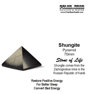 Shungite Pyramid 70mm