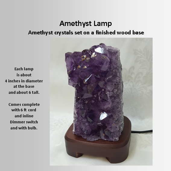 Amethyst Point Amethyst Rock Amethyst Lamp Canada Amethyst Crystal Point Lamp Healing Gemstone Decor Amethyst Table Lamp Amethyst Lamp