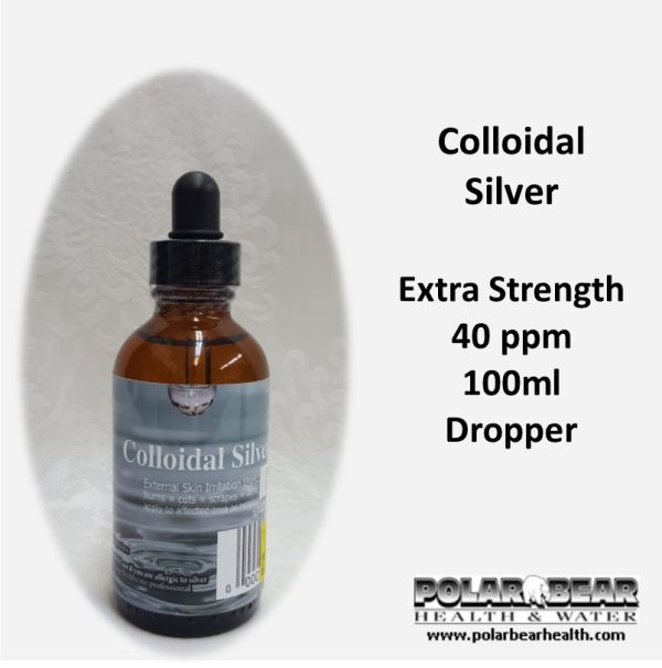 Colloidal silver 40ppm 100mldropper