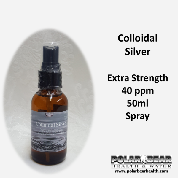 Colloidal silver 40ppm 50mlSpray