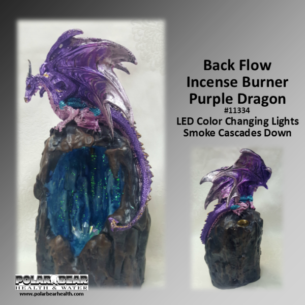 BackFlow Dragon LED Purple