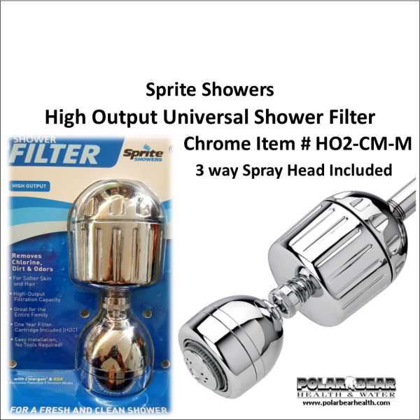 Shower Filter HO2-CM wHead
