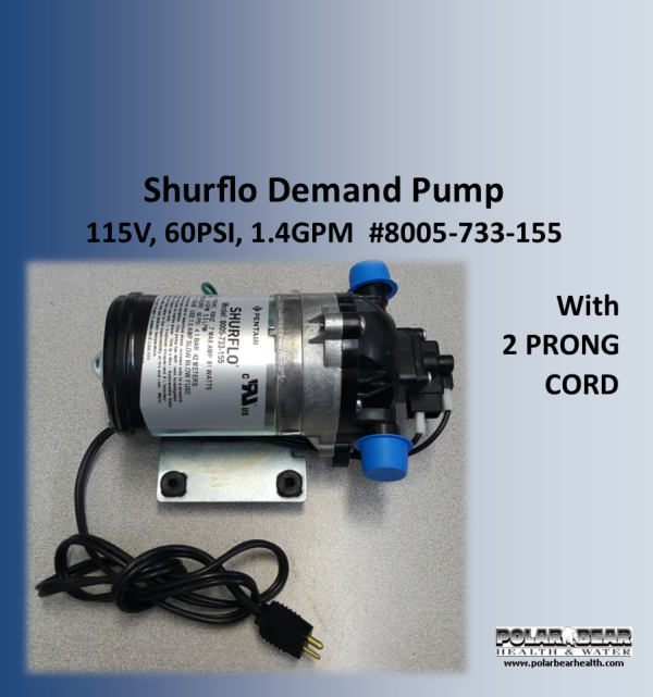 Shurflo Pump with 2prong cord