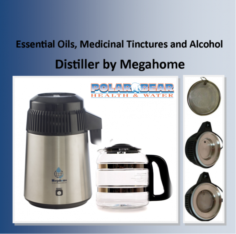 Megahome Still MH-DA4B for Alcohol & Essential Oil Making SUPPORT A NONPROFIT! 