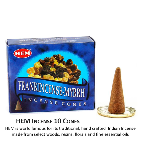 Cones Hem Frankincense & Myrrh