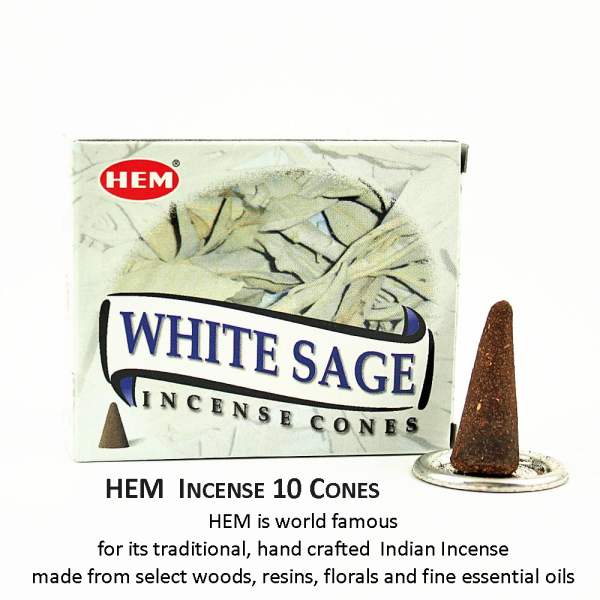 Cones Hem white sage