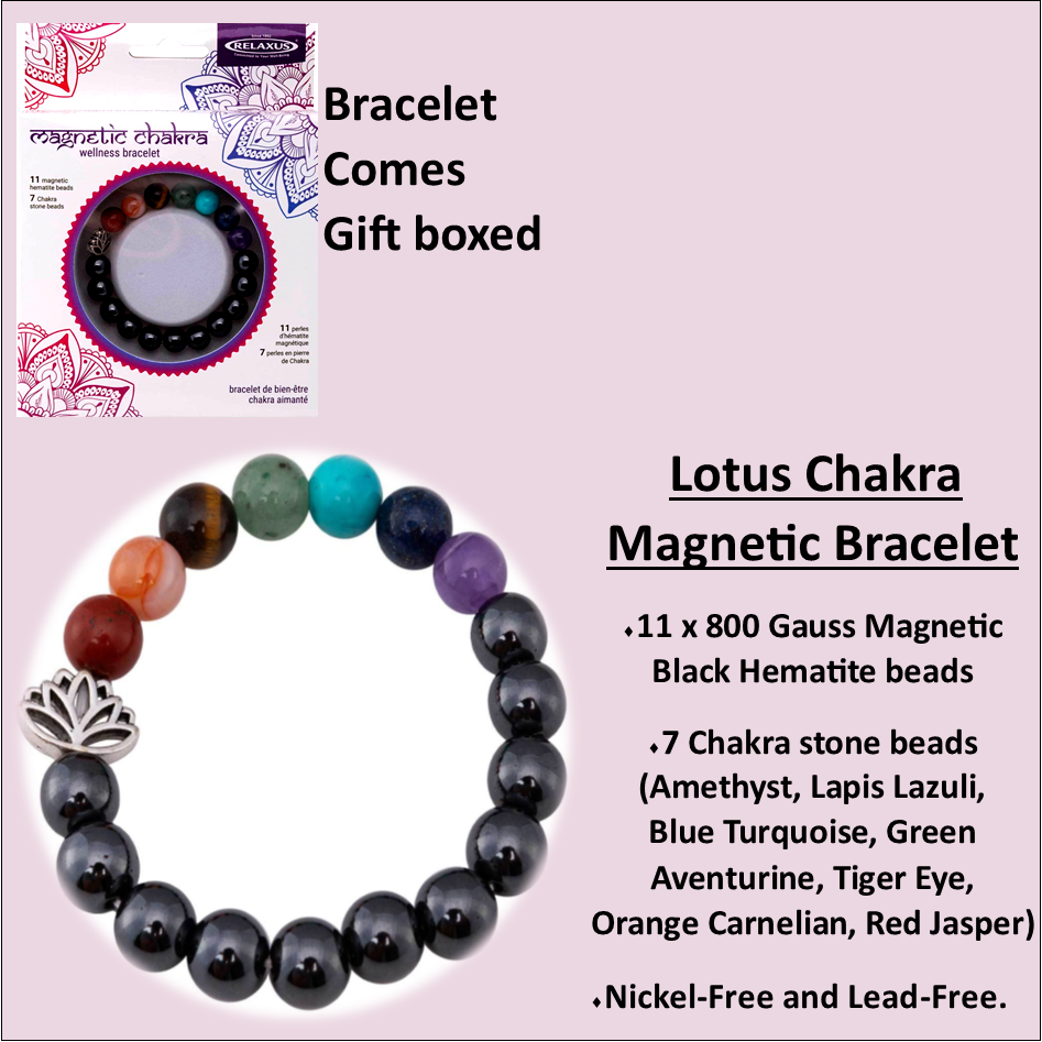 Magnetic Heart Chakra Bracelet - Gift Boxed - Polar Bear Health