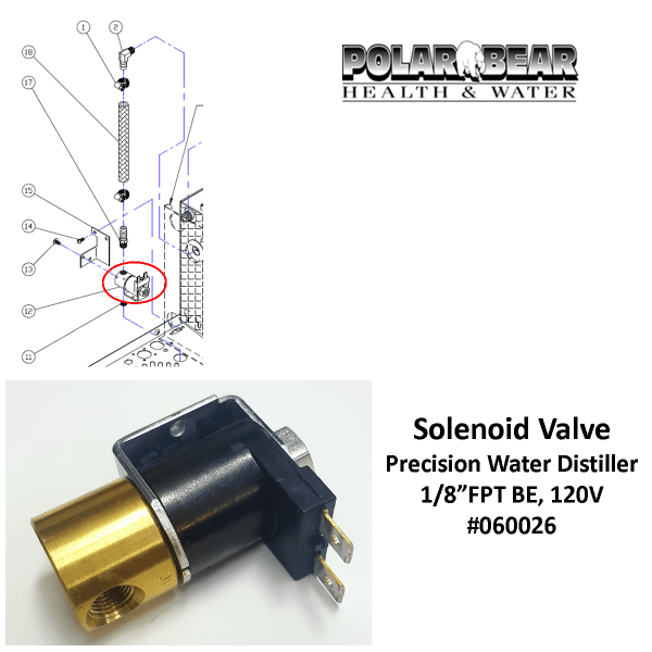 brass solenoid PWS #060026