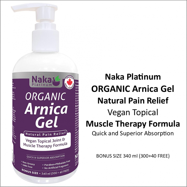 Arnica Gel Organic - Naka 340ml - Polar Bear Health & Water