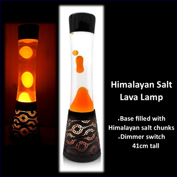 Lava Him Salt Lamp
