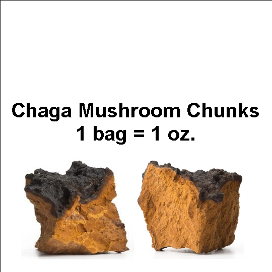 Chaga Chunks 1 oz