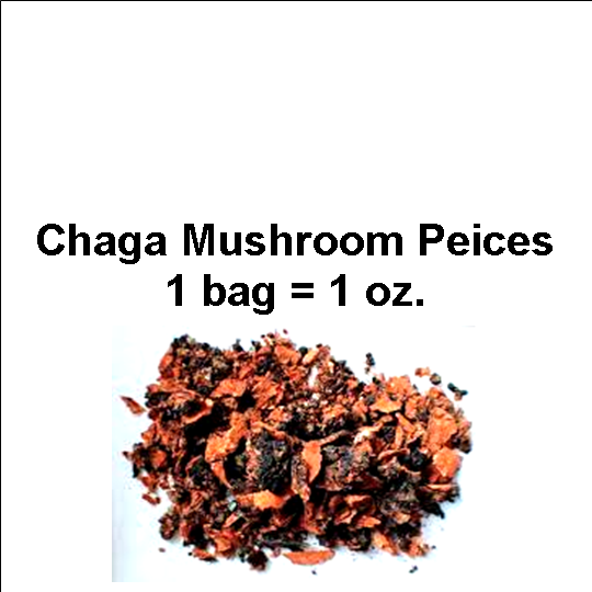 Chaga Peices 1 oz