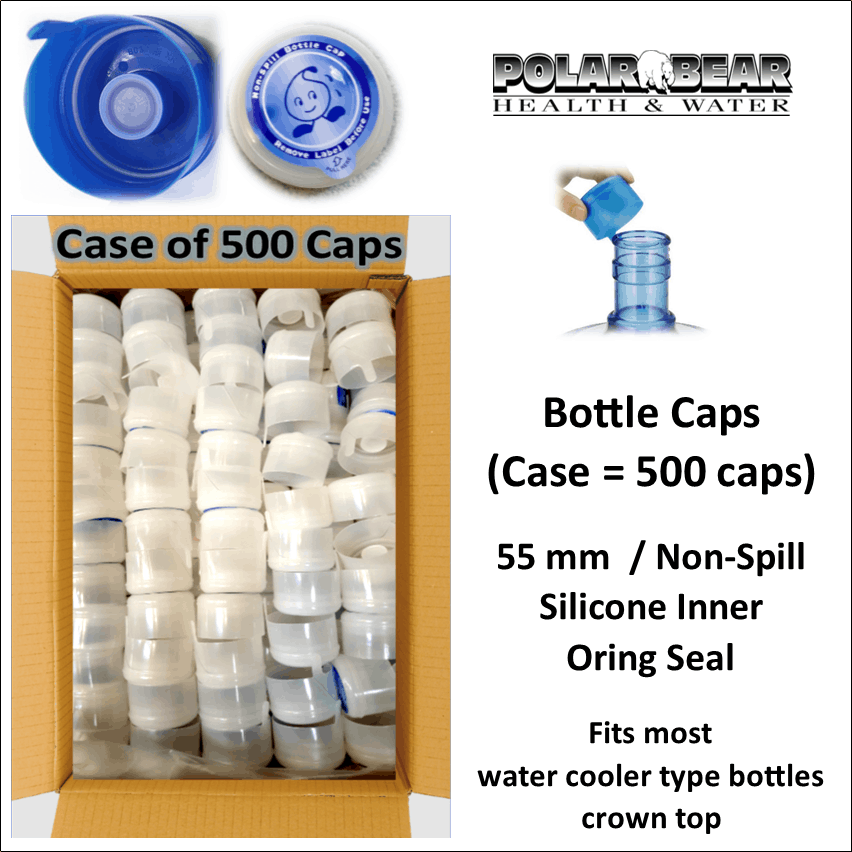 500 Standard Water Bottle Caps/Water Cooler/5 Gal Bottle 