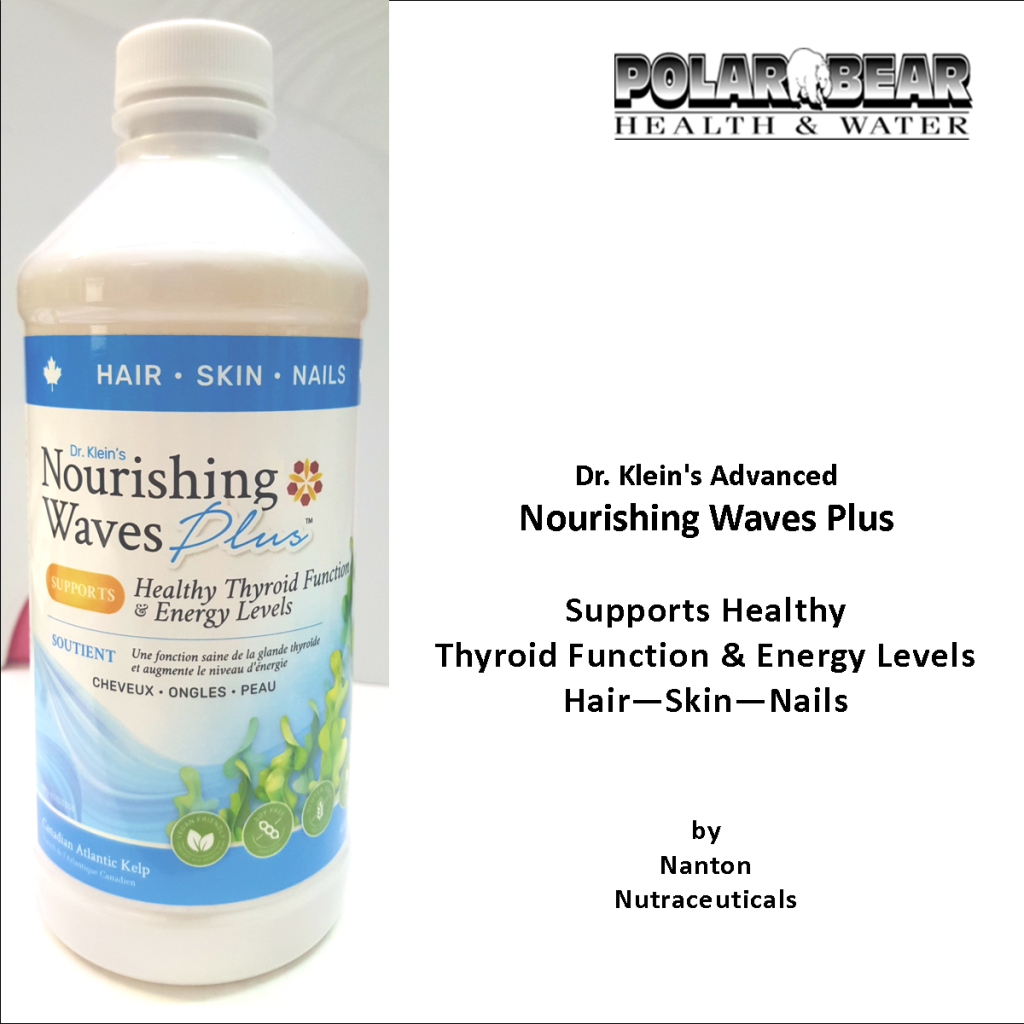 Nourishing Waves For Thyroid Plus Kelp Dr Klein 450ml Polar Bear