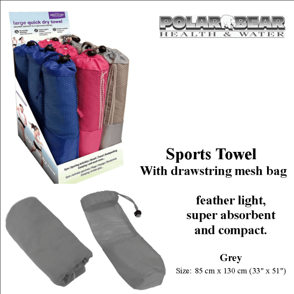 Sport Towel Grey