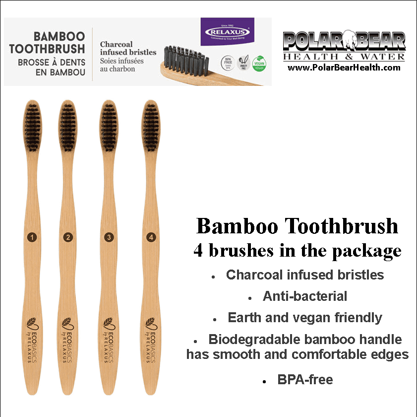 Toothbrush 4pk bamboo