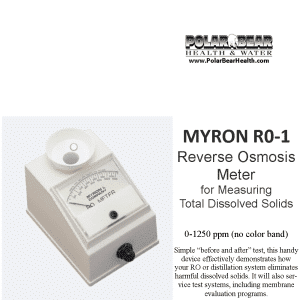 TDS Meter - Myron L Company 1-1250ppm - used