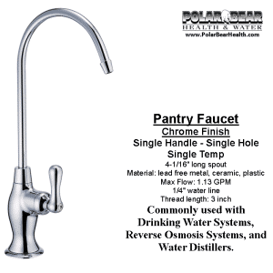 Faucet Puroflo Chrome#FLR-575BCN
